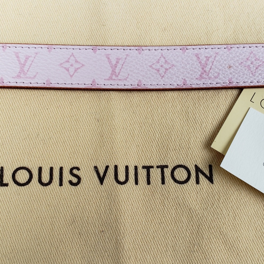 Louis Vuitton Pink Monogram Belt - Picture 4 of 4